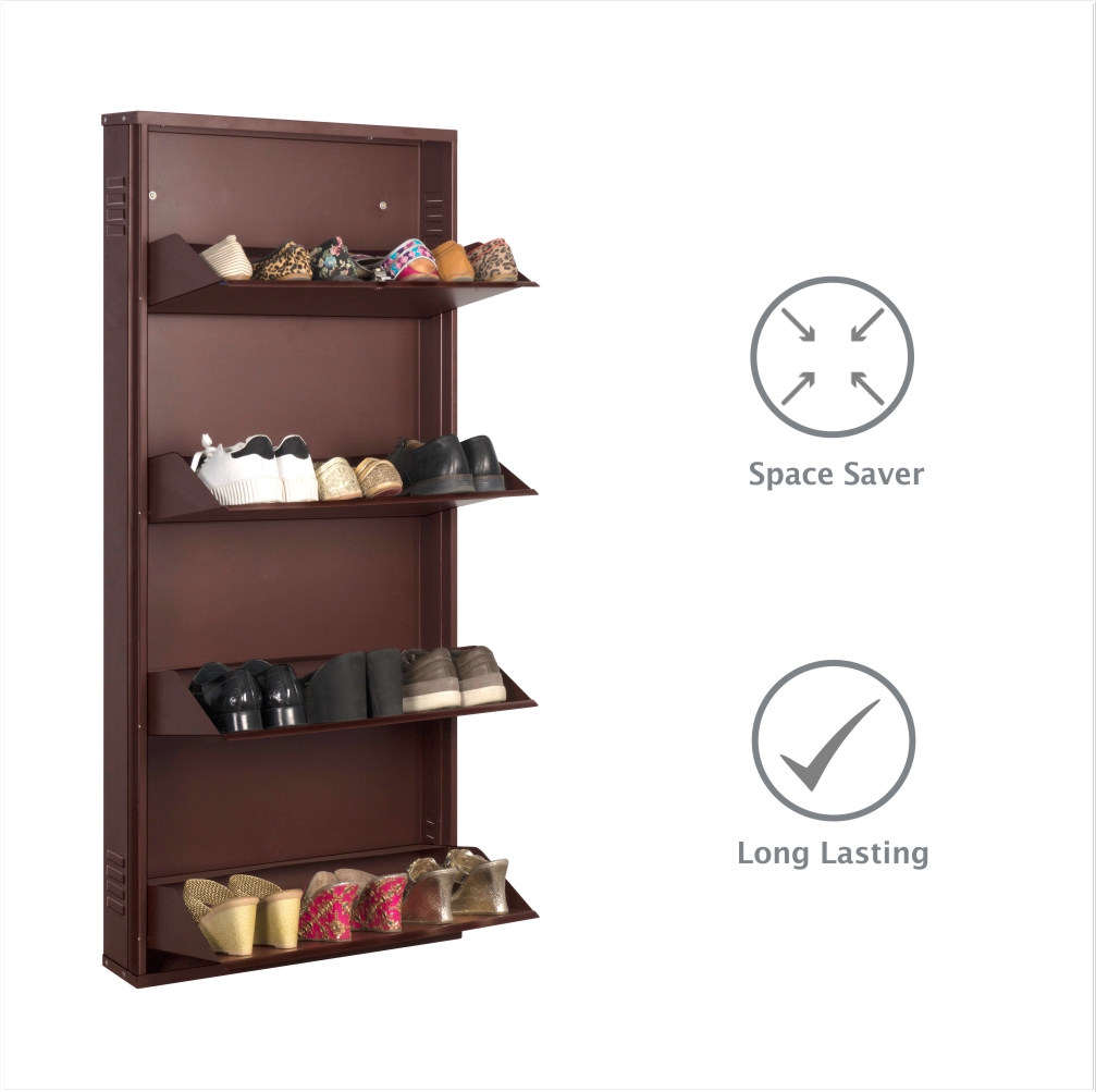 24 Inches Shoe Rack | Do-It-Yourself (DIY) | Wall Mounted - Image 8