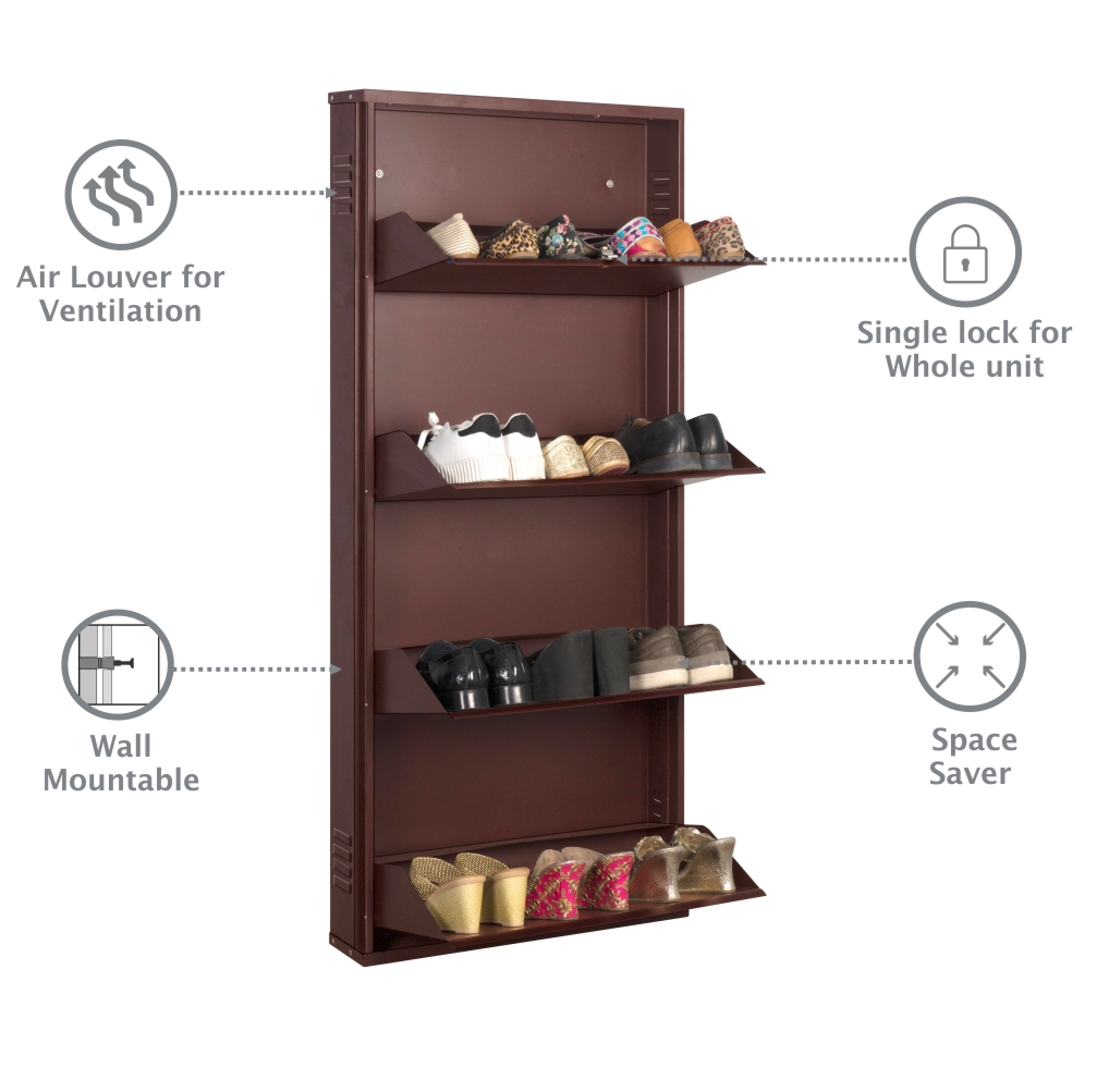 24 Inches Shoe Rack | Do-It-Yourself (DIY) | Wall Mounted - Image 7