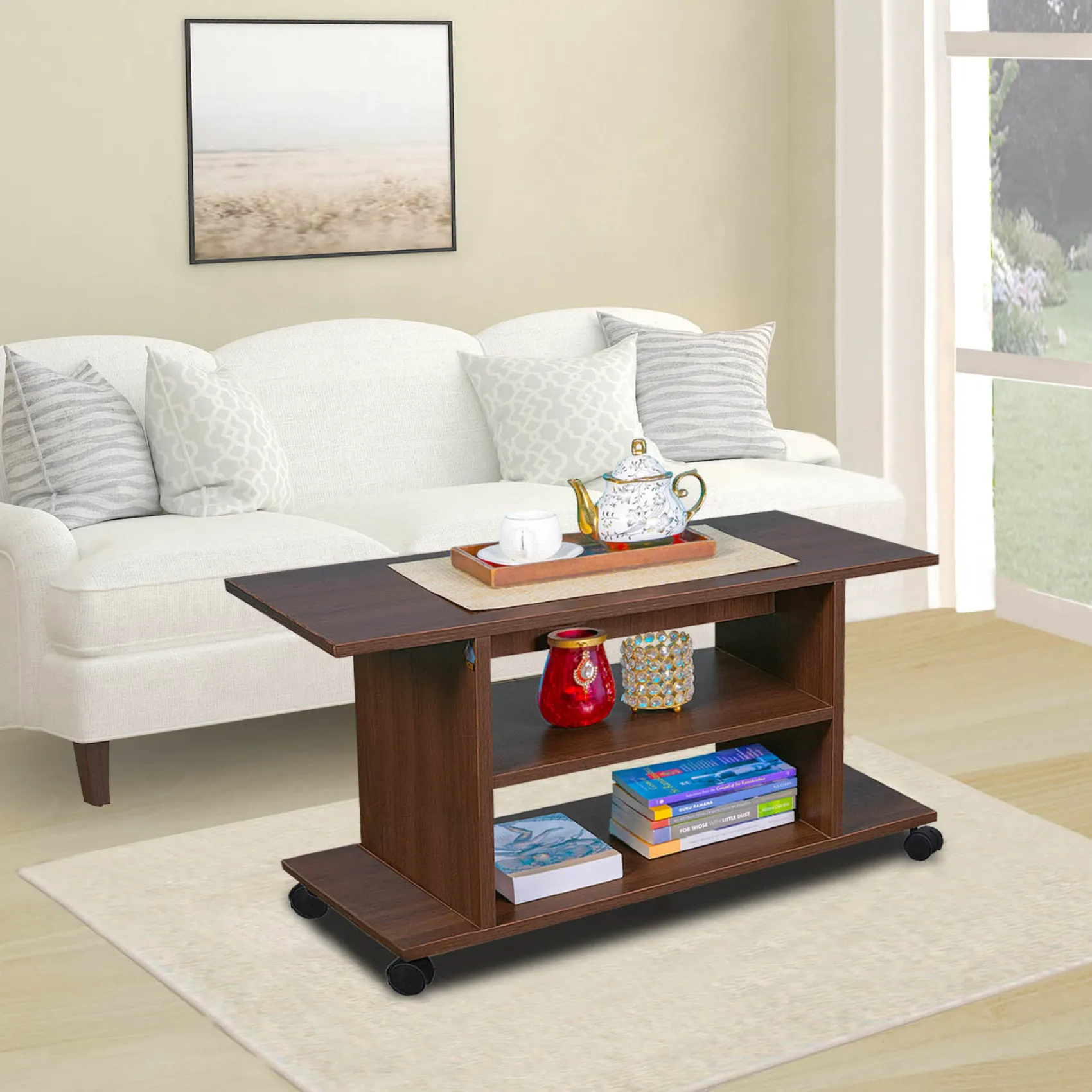 Glow Engineered Wood Coffee Table - Image 1