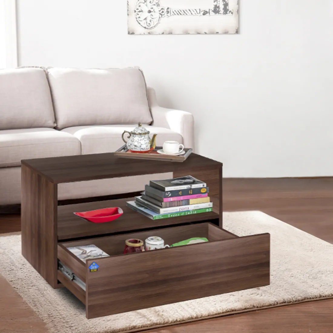 Charm Engineered Wood Coffee Table - Image 1