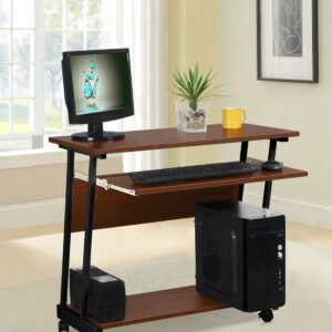 Delite Kom Glide Engineered Wood Computer Desk Price in India - Buy Delite  Kom Glide Engineered Wood Computer Desk online at