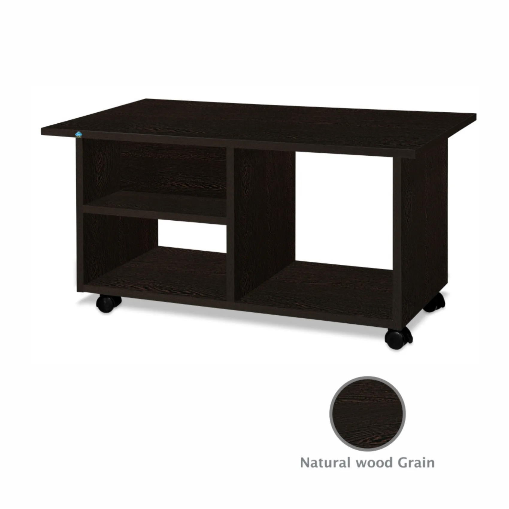 Honey Engineered Wood Coffee Table - Image 4