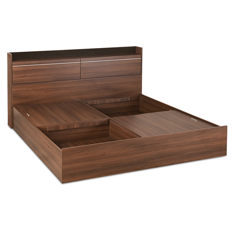 Pearl Engineered Wood Bed - King, Queen, Single Size with Storage Without Storage Options - Image 6