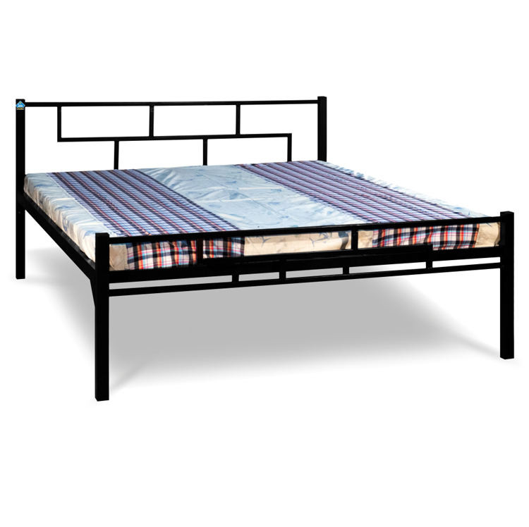 Aeron Metal Bed - Queen, Single Size without Storage - Image 2