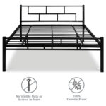 Aeron Metal Bed - Queen, Single Size without Storage - Thumbnail Image 3
