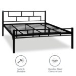 Aeron Metal Bed - Queen, Single Size without Storage - Thumbnail Image 4