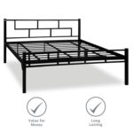 Aeron Metal Bed - Queen, Single Size without Storage - Thumbnail Image 6