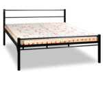 Oris Metal Bed - Queen, Single Size without Storage - Thumbnail Image 2