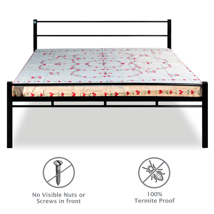 Oris Metal Bed - Queen, Single Size without Storage - Image 3
