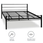 Oris Metal Bed - Queen, Single Size without Storage - Thumbnail Image 4