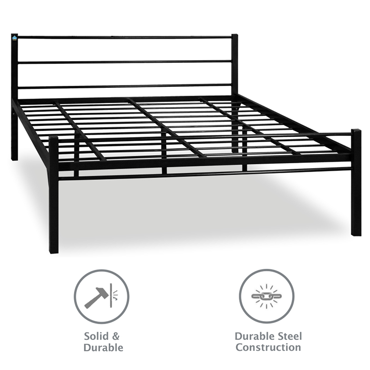 Oris Metal Bed - Queen, Single Size without Storage - Image 4
