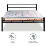 Oris Metal Bed - Queen, Single Size without Storage - Thumbnail Image 5