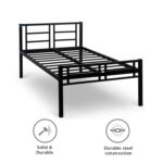 Hulk Metal Bed - Queen, Single Size without Storage - Thumbnail Image 4