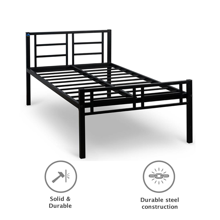 Hulk Metal Bed - Queen, Single Size without Storage - Image 4