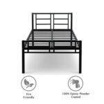 Hulk Metal Bed - Queen, Single Size without Storage - Thumbnail Image 5