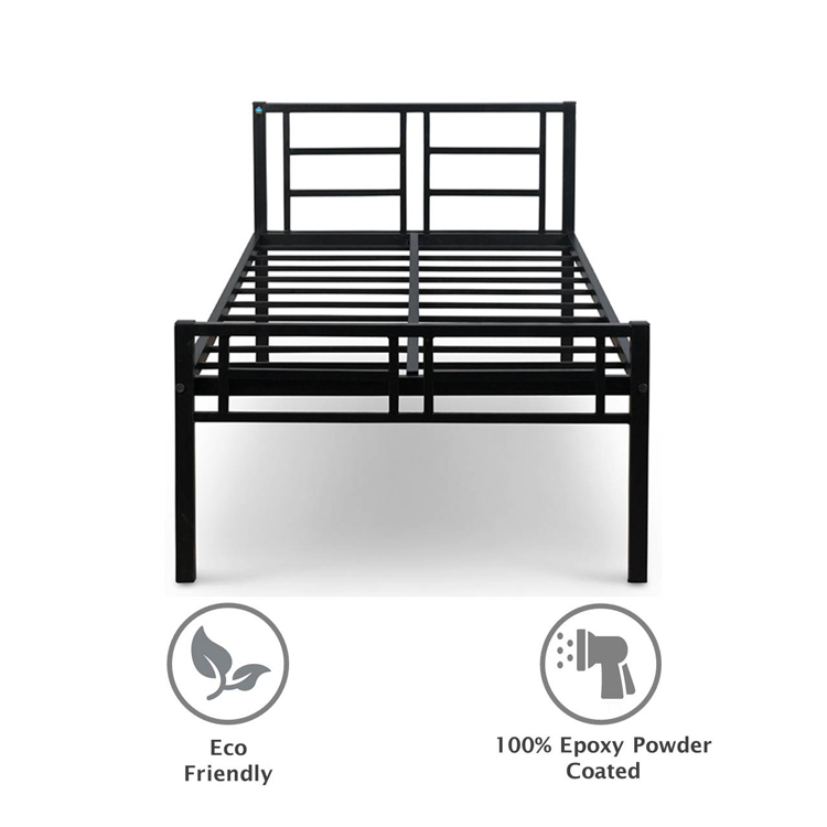 Hulk Metal Bed - Queen, Single Size without Storage - Image 5