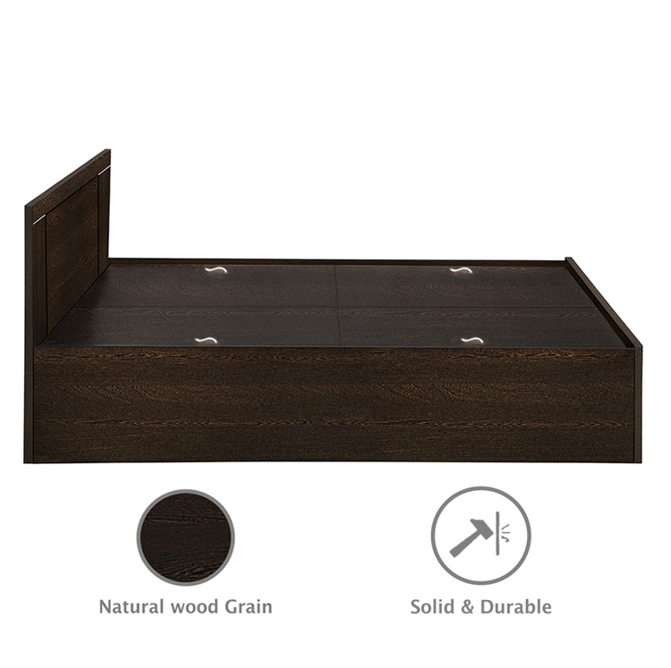 Treasure Engineered Wood Bed - King, Queen, Single Size with Storage Without Storage Options - Image 7