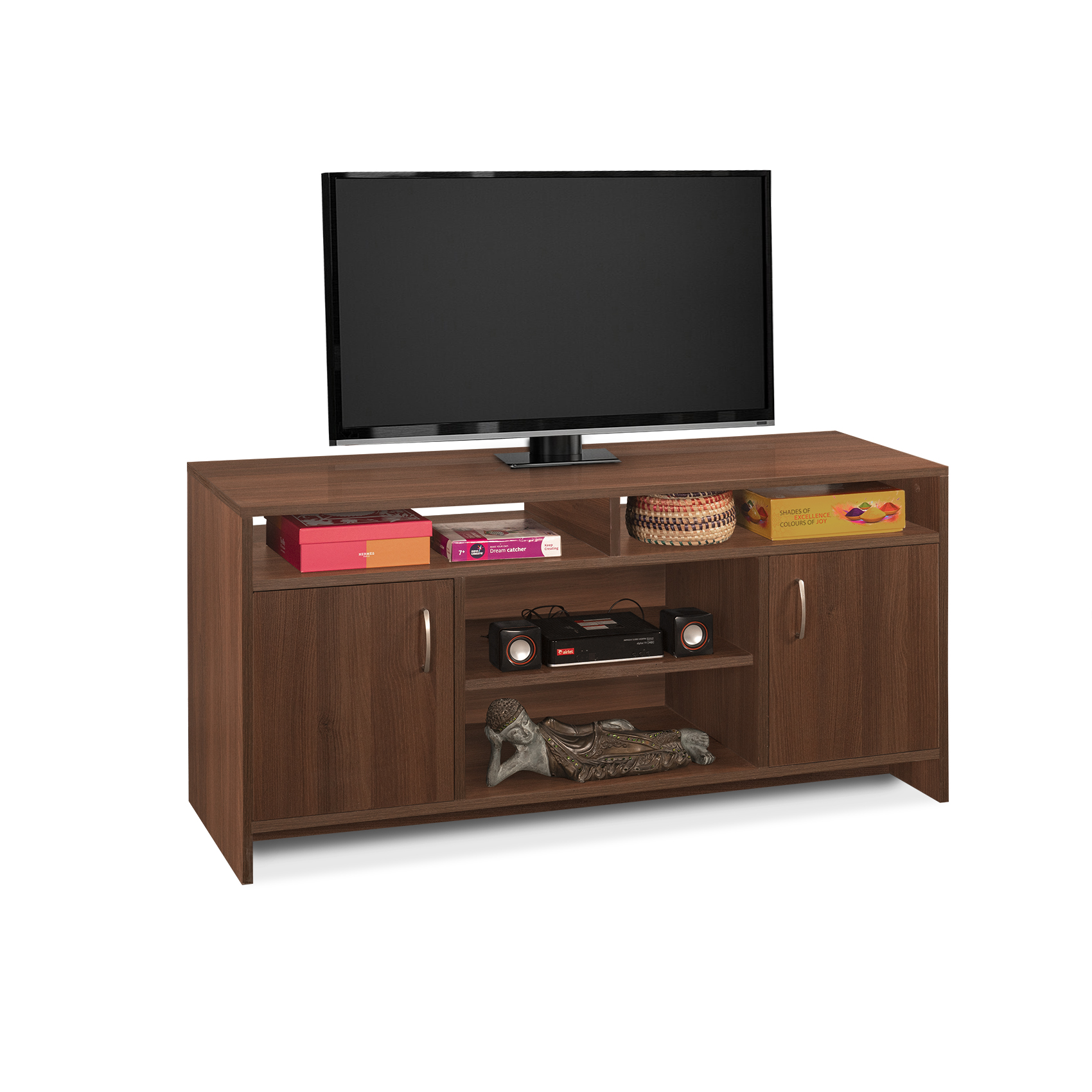 Ken Engineered Wood TV Entertainment Unit | Installation is Included - Knock Down - Image 2