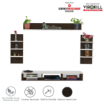 Eli Engineered Wood TV Entertainment Unit | DIY(Do-It-Yourself) | Wall Mounted - Thumbnail Image 3