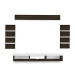 Eli Engineered Wood TV Entertainment Unit | DIY(Do-It-Yourself) | Wall Mounted - Thumbnail Image 8