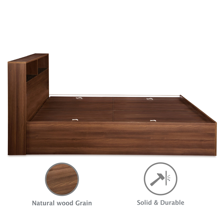 Urban Engineered Wood Bed - King, Queen, Single Size with Storage Option - Image 7