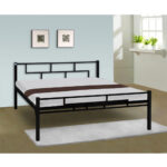 Aeron Metal Bed - Queen, Single Size without Storage - Thumbnail Image 1