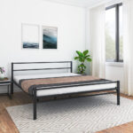 Oris Metal Bed - Queen, Single Size without Storage - Thumbnail Image 1