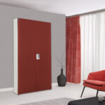 Starline Series 2 Door Metal Wardrobe - Thumbnail Image 1