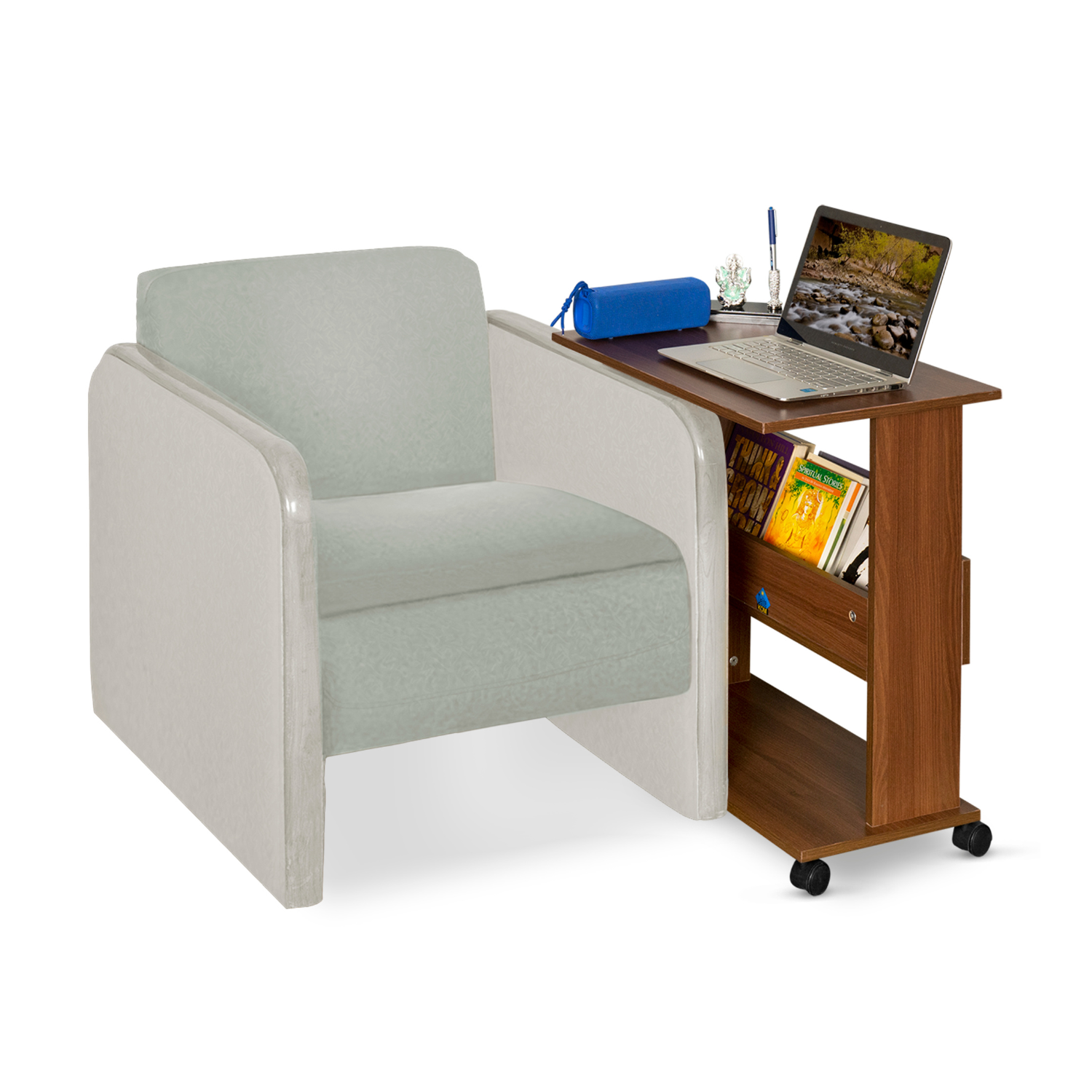 Amigo Engineered Wood Side Table | DIY(Do-It-Yourself) - Image 11