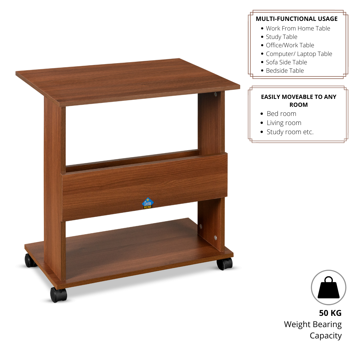 Amigo Engineered Wood Side Table | DIY(Do-It-Yourself) - Image 7