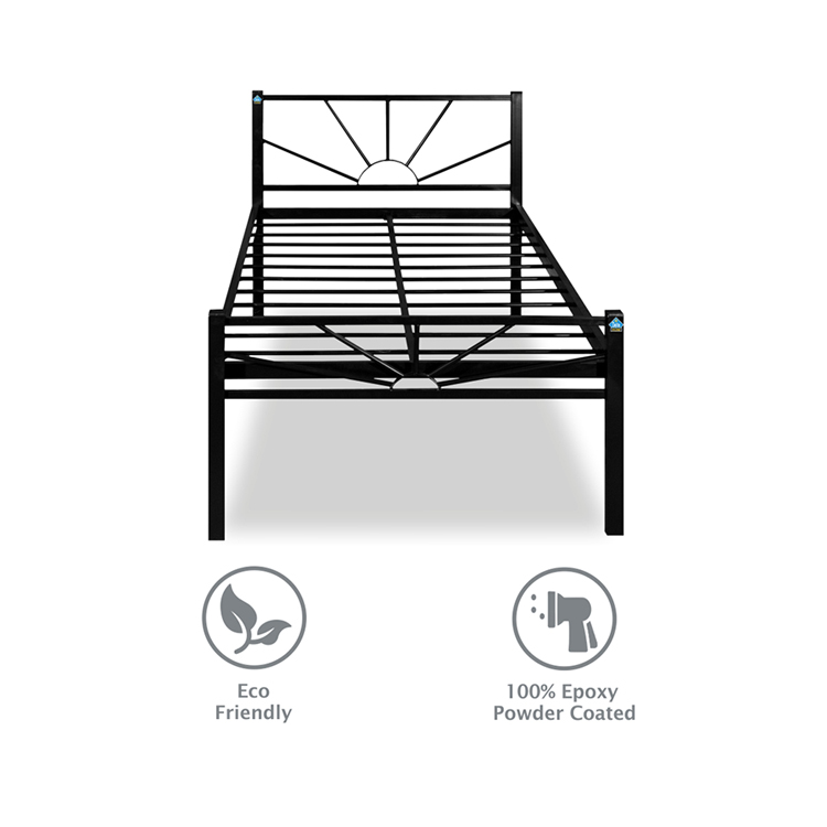 Sunshine Metal Bed - Queen, Single Size without Storage - Image 4