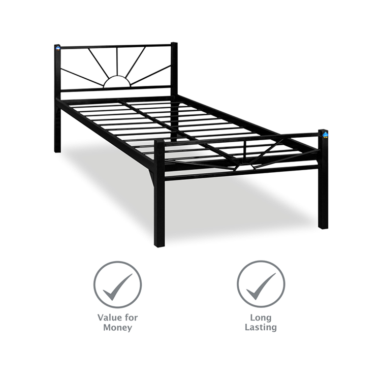 Sunshine Metal Bed - Queen, Single Size without Storage - Image 5
