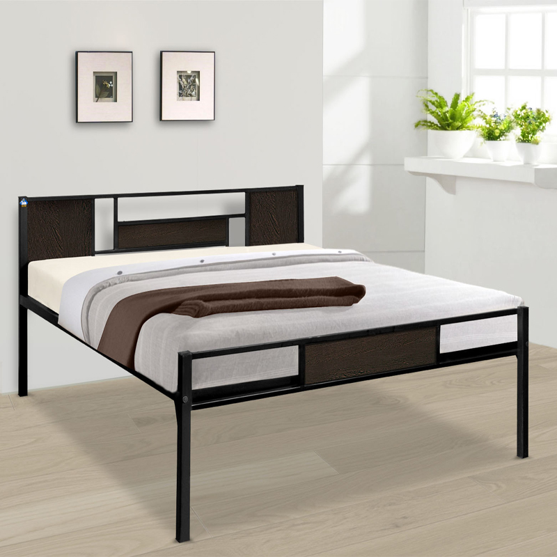 Dreamy Metal Bed – Queen, Single Size without Storage - Image 1