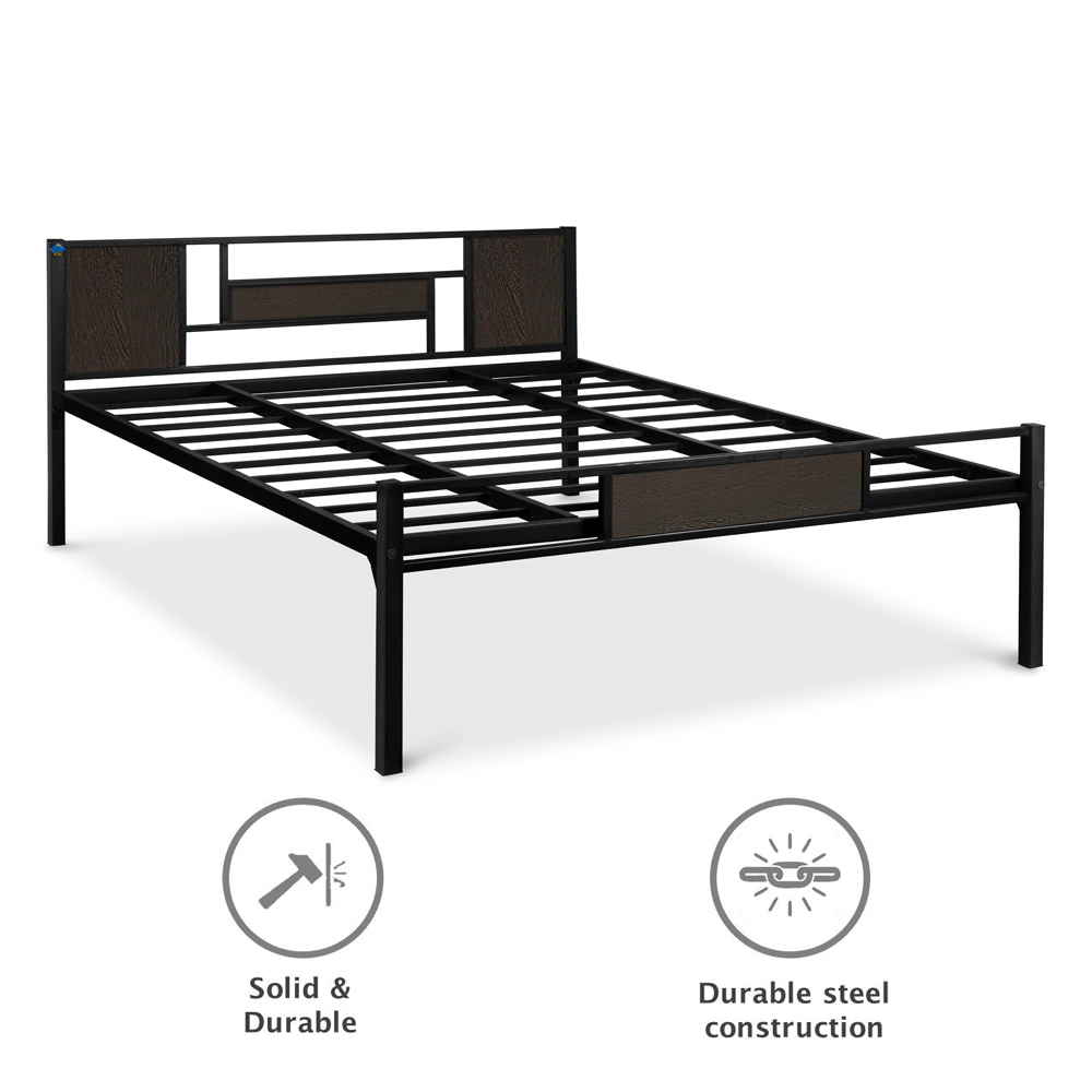 Dreamy Metal Bed – Queen, Single Size without Storage - Image 5
