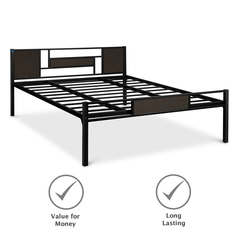 Dreamy Metal Bed – Queen, Single Size without Storage - Image 7