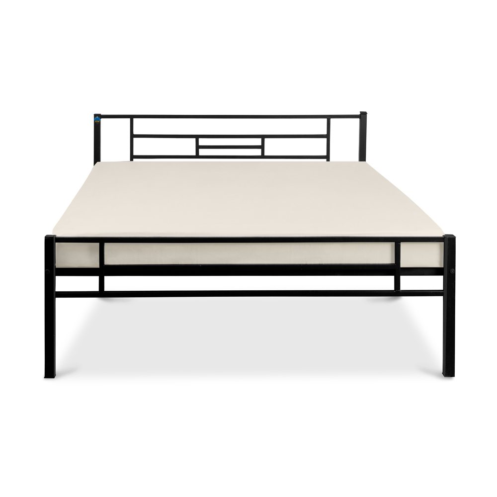 Mist Metal Bed - Queen, Single Size without Storage - Image 3