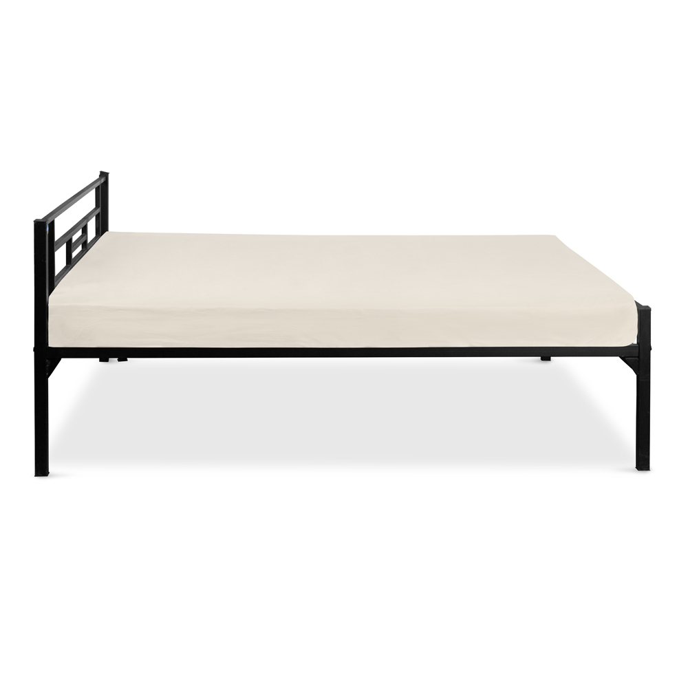 Mist Metal Bed - Queen, Single Size without Storage - Image 8