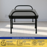 Thor Metal Folding Bed With Mattress - Thumbnail Image 3